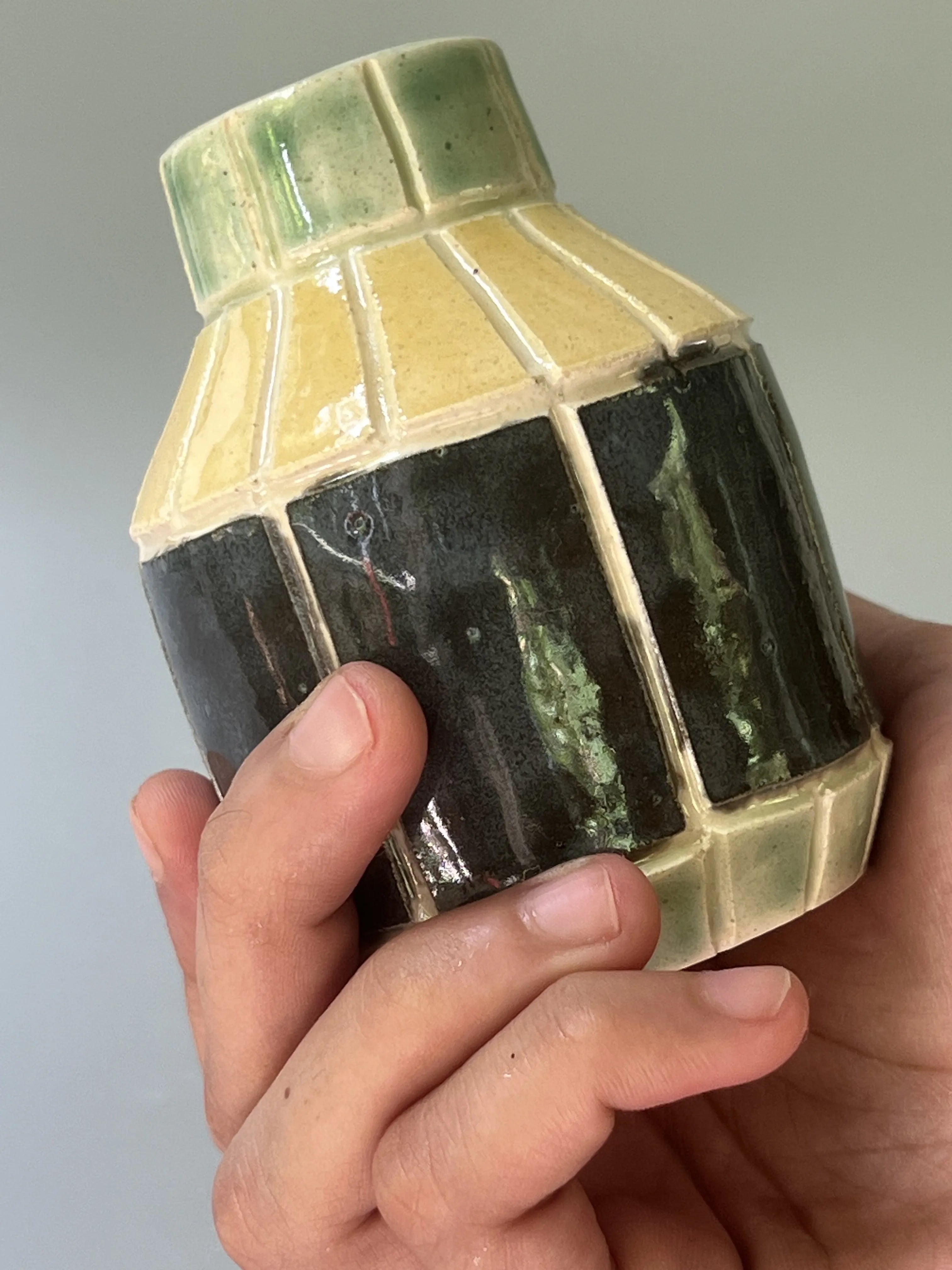 Tiny Tiled Pot - Mirror