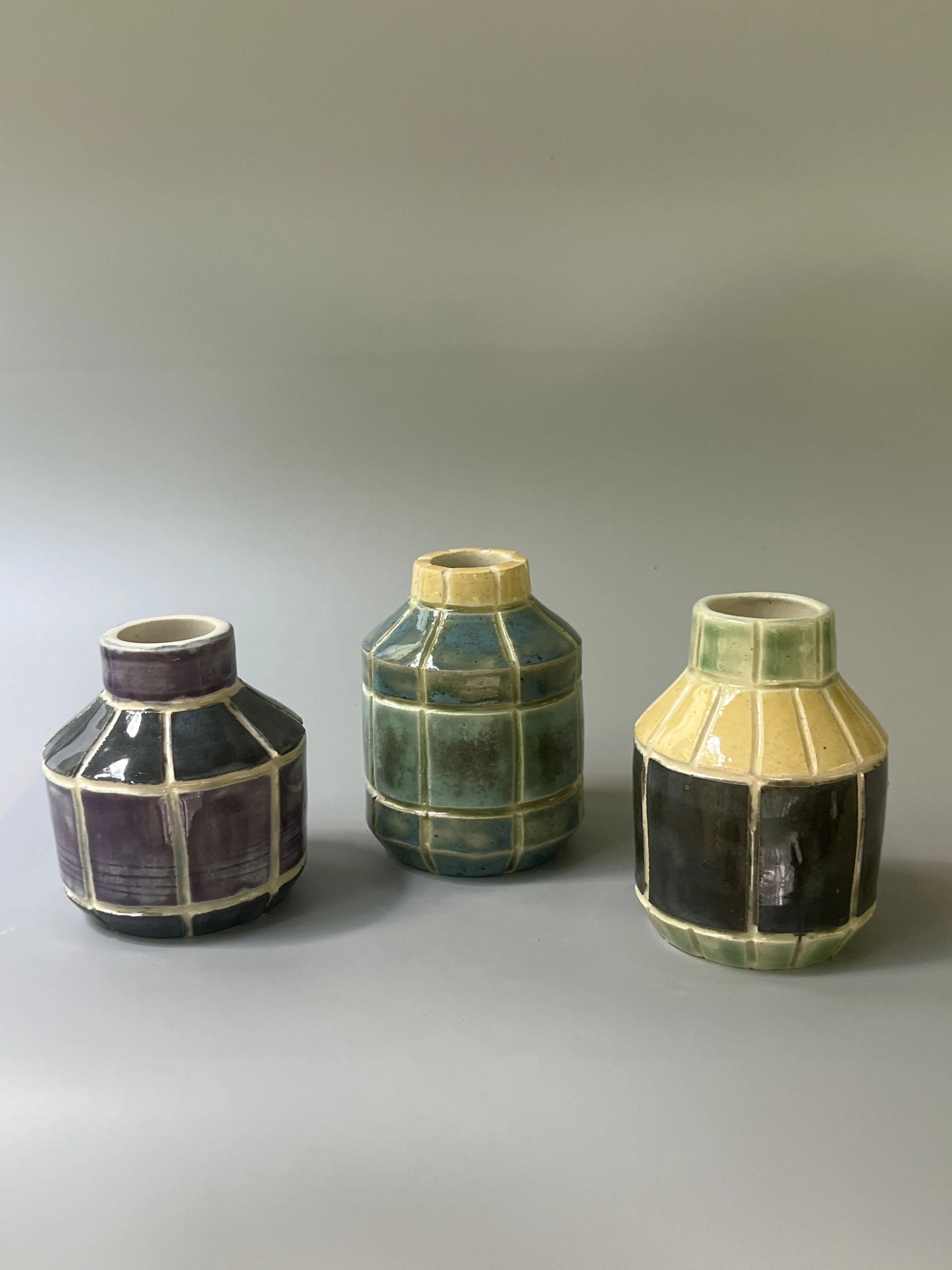 Tiny Tiled Pot - Mirror